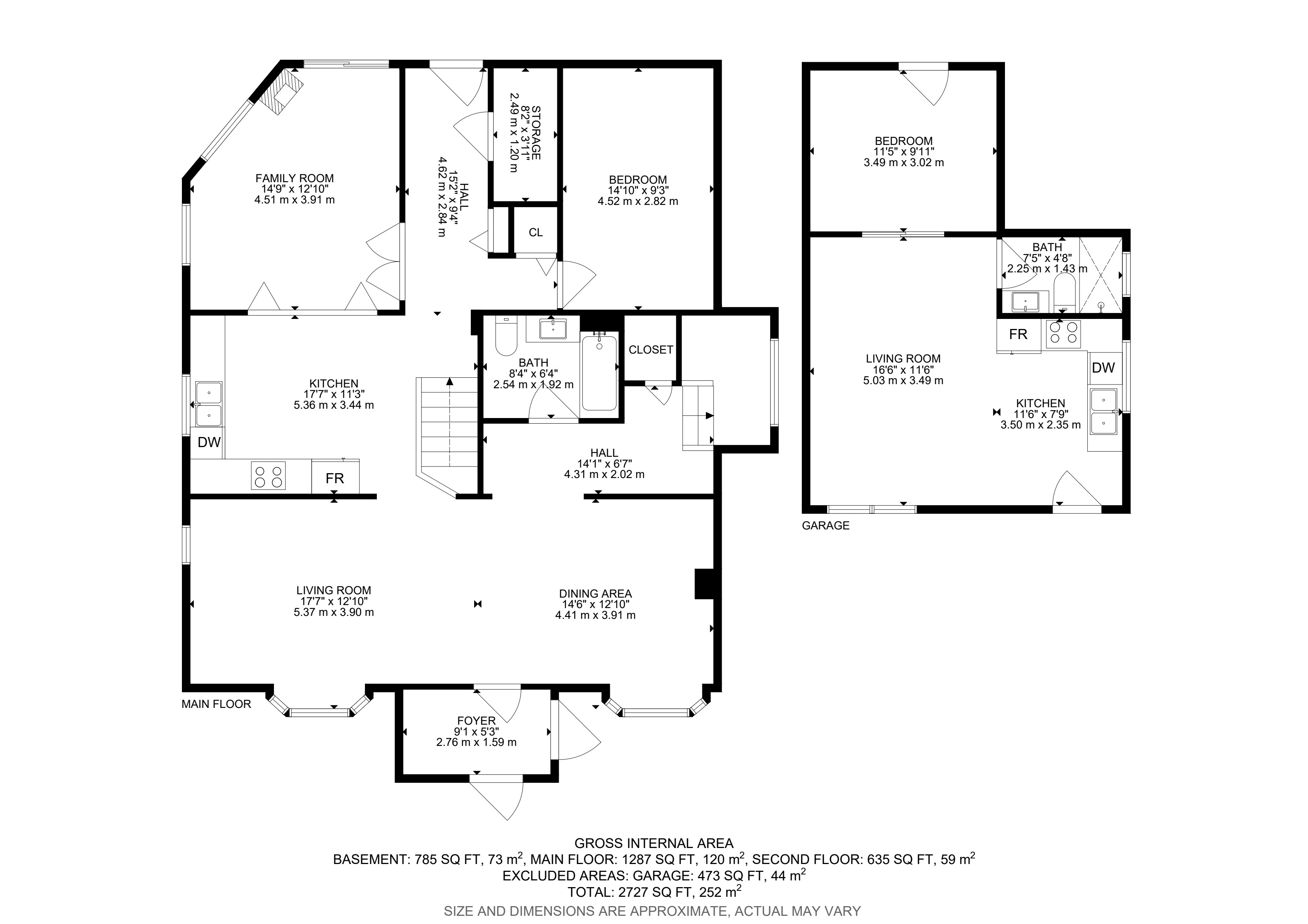 Main floor plan